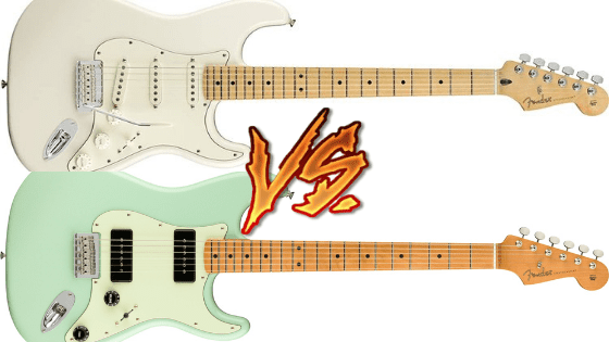 Fender Noventa Stratocaster vs Fender Player Stratocaster