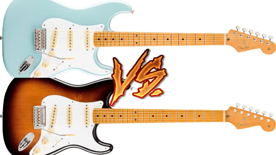 Fender Vintera s Stratocaster vs Fender Vintera s Stratocaster Modified