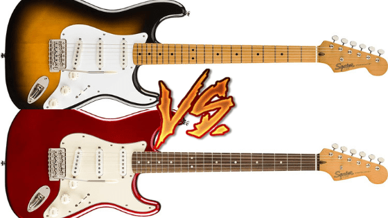 Squier Classic Vibe s Stratocaster vs Squier Classic Vibe s Stratocaster