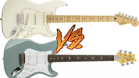 Prs Se Silver Sky Vs Fender Player Stratocaster