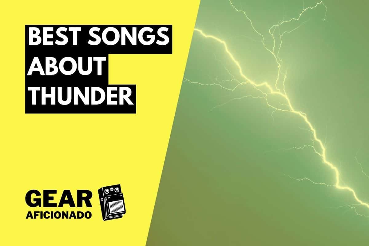 Songs about thunder