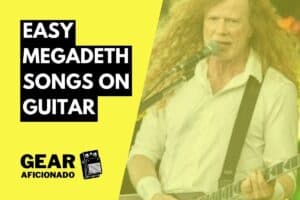 Easy Megadeth Songs on Guitar