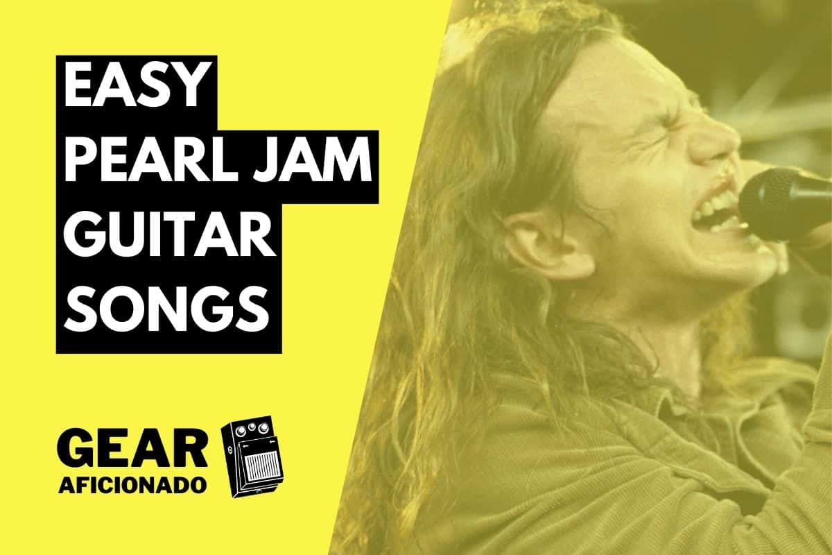 Easy Pearl Jam Guitar Songs